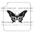 Farfalla Loop - Pacchetto Stencil 5 pz - 5x7 cm