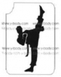 Karate - Pacchetto Stencil 5 pz - 5x11 cm