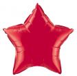 Stella Rosso Rubino Mylar 10cm Qualatex al pz