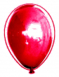 Rosso 53 Perla/Metal 25cm 10in Palloncini Rotondi - 100 pz