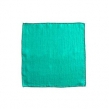 Verde Smeraldo 15x15cm (Circa) Fazzoletto Seta